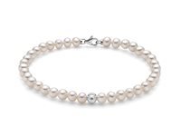 Bracciale Miluna Donna BRACC. PERLE BOULE E FANTASIA in Perle Perla PBR3368